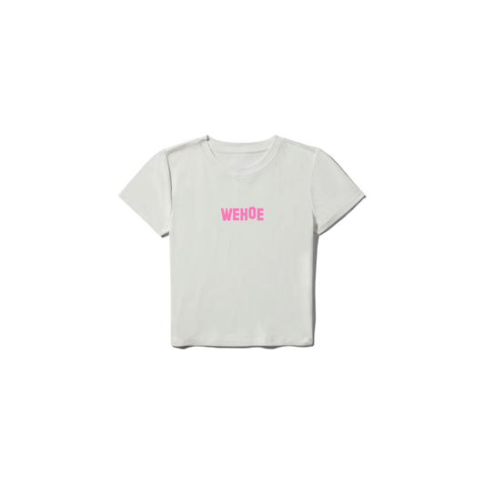 WEHOE BABY T-SHIRT PINK